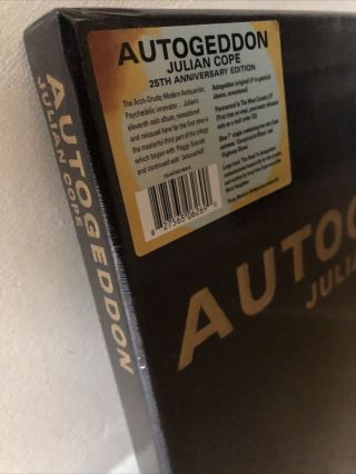 Julian Cope Autogeddon Boxset Lp,  12”,  Blue 7” Vinyl Version