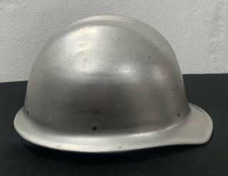 Vintage E.  D.  Bullard Co.  Hard Boiled Aluminum Hard Hat Men’s Safety Rare 6