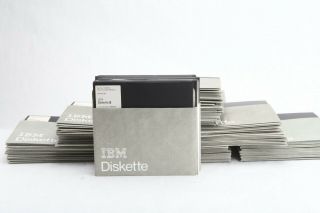 155x Vintage Pc Ibm 8 In Diskette 2 128 Bytes 1766870 3668658 8 Inch Floppy Disk