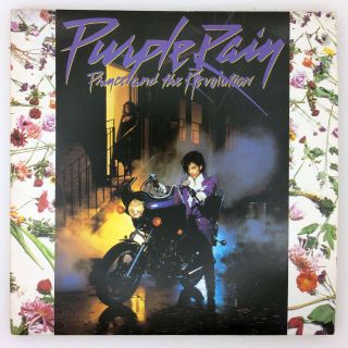 Prince & The Revolution Lp Purple Rain Warner Bros Printed Inner Ex,  Great