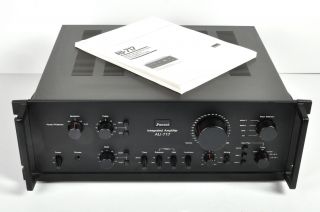 Vtg Sansui Au - 717 Integrated Amplifier Amp,  Rack Mount Handles 85wpc