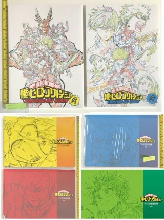 My Hero Academia Animation Art Book Full 6 Set 2020 Fes Limited 4th Anime