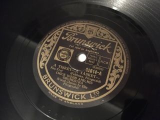 Ella Fitzgerald With Chick Webb & His Orchestra : A Tisket - A - Tasket.  78.  Rpm