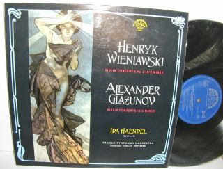 Sua St 50687 Wieniawski & Glazunov Violin Concertos Ida Haendel
