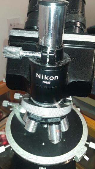 Vintage Nikon Microscope, 6