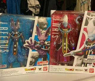 Sh Figuarts Beerus And Whis Dragon Ball Action Figures