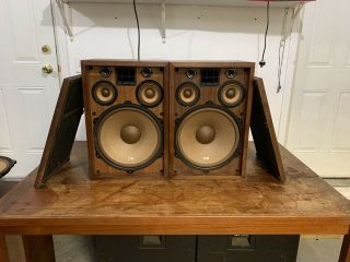 Vintage Pioneer Cs - 99a Speakers With Fb And 4