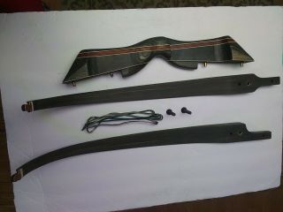 Vintage Traditional Archery Black Widow Ma - Ii Recurve Bow Grey Bark  R/h