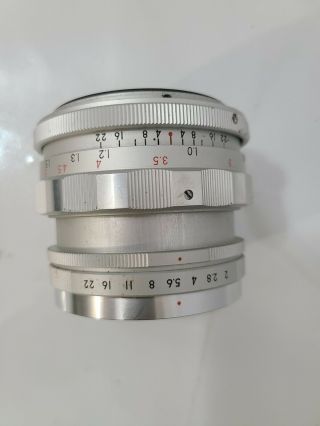 RITTRON Noritar 80mm f2.  0 LENS medium format Vintage Lens 3
