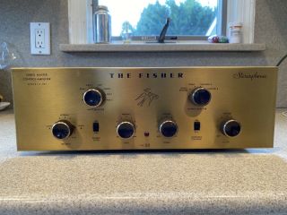 Vintage The Fisher X - 101 St Tube Stereo Amplifier