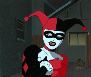 Batman Animated Series Production Cel Harley Quinn - Harley And Ivy