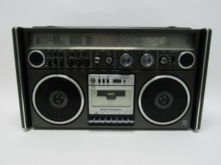 Vintage National Panasonic Rs - 4360dft Am/fm/sw Stereo Cassette Radio Boombox