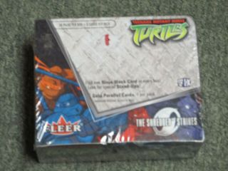 2003 Fleer Tmnt Teenage Mutant Ninja Turtles Shredder Strikes Box 36 Pack