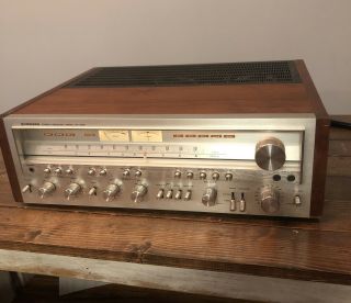 Vintage Pioneer Sx - 1050 Stereo Receiver For Repair Or Parts