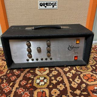 Vintage 1970s Selmer Treble N Bass 50 Sv El34 Guitar Valve Amplifier Head