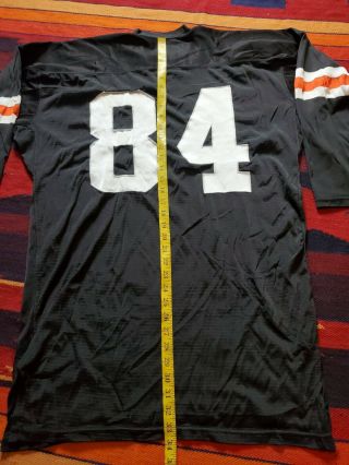 VTG Cleveland Browns Sand Knit Jersey Mens SZ L/XL Made USA 5