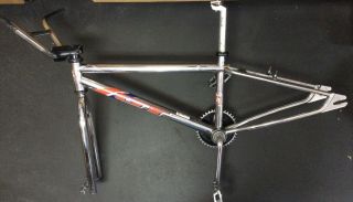 GT PRO SERIES 24” CRUISER OLDSCHOOL BMX CHROME Power Mid Old Vintage 2