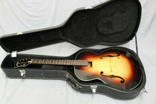 Vintage 50s 1956 Gretsch 6182 Corvette Hollowbody Guitar Husk Project