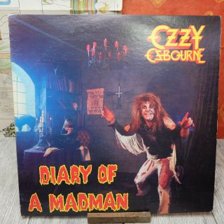 1981 Ozzy Osbourne ‎– Diary Of A Madman Record Vinyl Lp – Fz 37492 – Vg,  /vg,