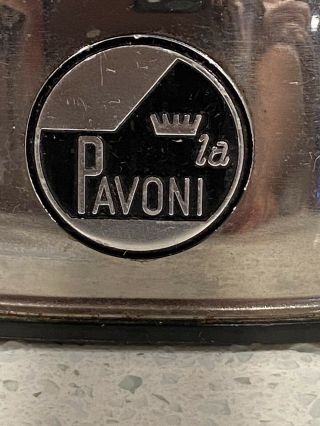 CHROME VINTAGE La Pavoni EPC - 8 Europiccola Espresso Machine 2
