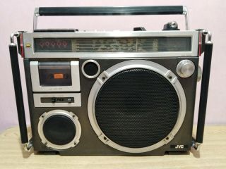 Jvc Rc - 550s Vintage Boombox Stereo Cassette Player - Ghetto Blaster Old School