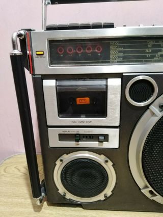 JVC RC - 550S Vintage Boombox Stereo Cassette Player - Ghetto Blaster Old School 3