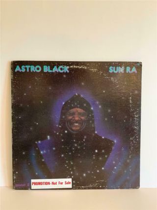 Sun Ra Astro Black 1973 Impulse / Abc As 9255 Stereo/guad Promo Jazz Near