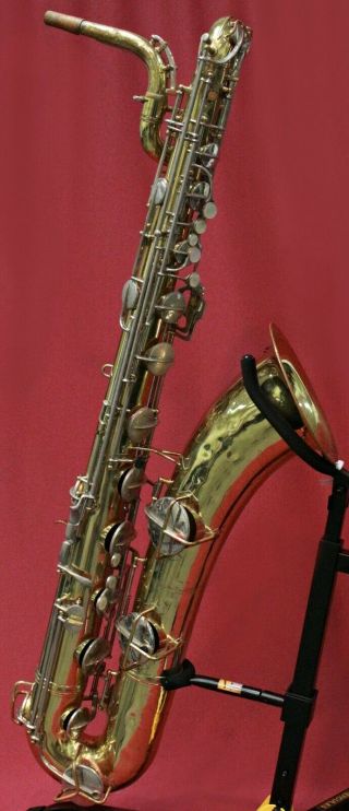 Vintage 1966 Conn 12m Baritone Saxophone