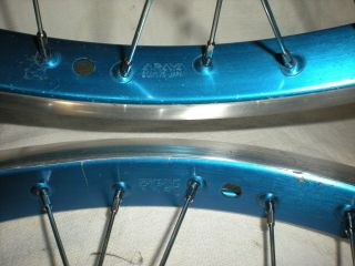 Old School Vintage BMX Araya 7c 20X1.  75 wheels blue hutch pk dg gt redline 3