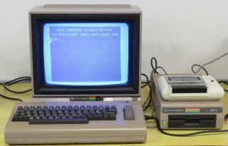Vintage Commodore 64 Computer System Floppy Drive 1541 Monitor 1702 Games
