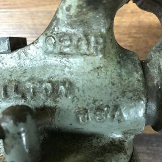 Vintage Wilton Baby Bullet 2 Inch Vise With Mounting Mechanism,  920R 6