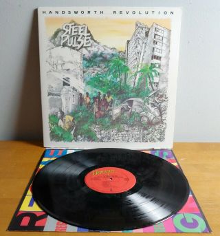 Steely Pulse " Handsworth Revolution " Vinyl Lp 1978 Mlps - 9502 1st Press Nm/vg,