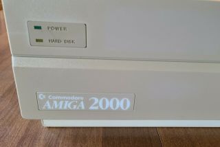 Vintage Commodore Amiga 2000 2000HD Computer - powers up,  does not boot 6