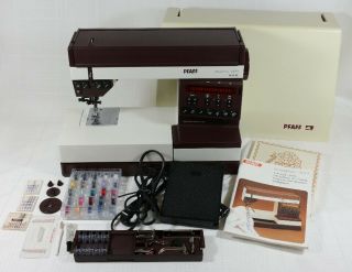 Vtg Pfaff Creative 1471 Idt Computerized Sewing Quilting Machine Fully Serviced
