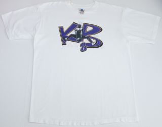 Vintage 90s Y2k Adidas Basketball Kobe Bryant Kb8 Laker Colors Shirt Xlarge