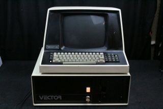 Vintage Vector Graphics Mz - 5036 Computer With Terminal El848