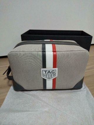 Tag Heuer Watch Novelty Tricolor Travel Clutch Bag Vip Gift