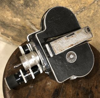 Vintage Paillard Bolex H16 Reflex 16mm Film Movie Camera with 3 lenses 3