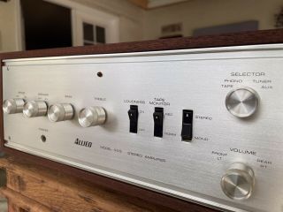 Vintage ALLIED Model 935 Stereo Integrated Tube Amplifier. 3