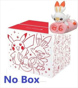 Pokemon Pika Pika Box 2021 Scorbunny Blanket,  Random Contents Limited No Box