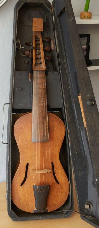 Very Old Labelled Vintage Da Gamba Viola Gamba Fiddle Bratsche Geige 1293