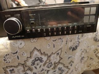 Vintage Alpine 3015 7 Band Graphic Equalizer W 9701 Speaker 2
