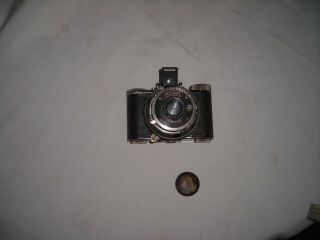 Nagel Pupille Vintage Germany Camera With Xenar 5cm F/3.  5 Lens Rare