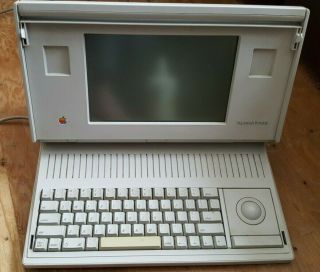 Rare Vintage Apple Macintosh Portable Laptop M5120 With Carrying Case