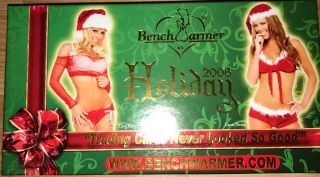Benchwarmer Holiday 2006 Trading Cards Box Set 24 Cards,  Mary Riley Signed Card