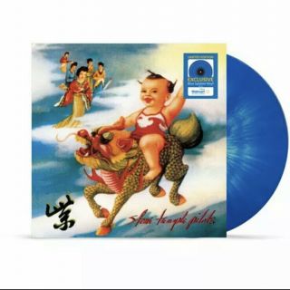 Walmart Stone Temple Pilots Blue Splatter Vinyl Record In Hand