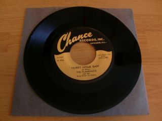 The Flamingos 7 " 45 Hurry Home Baby,  That 