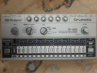 Roland Tr - 606 Drumatix Drum Machine Vintage Unit Only