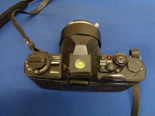 VTG OLYMPUS OM - 4 35mm CAMERA WITH 2 OLYMPUS LENSES 24mm f/2 - 50mm f/4 3