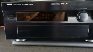 Vintage YAMAHA DSP - A1 AUDIO VIDEO DSP - 1 7 Channel AMPLIFIER w/REMOTE 2